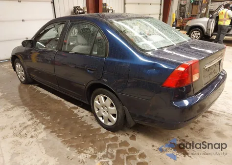 2002 Honda Civic Ex из США, поврежденный, VIN 2HGES26762H573680